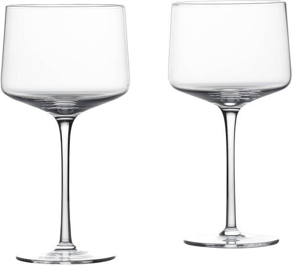 Zone Denmark Cocktailglas Rocks, Kirstallglas mundgeblasen, 2-teilig, spülmaschinengeeignet