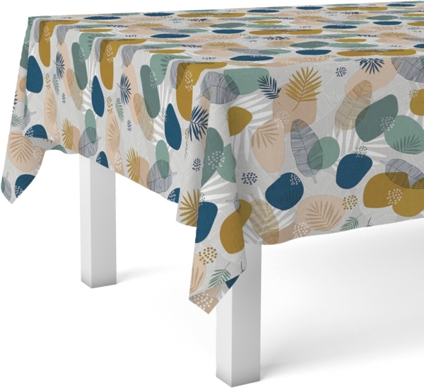 Martina Home Wachstuch-Tischdecke, Tormes, Grün, 180x140 cm Bild 4