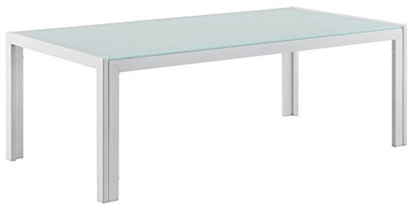 Gartentisch Lerum 100x50x35 cm Weiß casa. pro