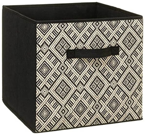 Regalbox aus Stoff ETHNIQUE, 31 x 31 x 31 cm
