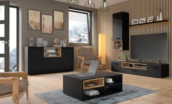 Wohnideebilder Thiago Schwarz Ecksofas & Eckcouches Th_30 Bild 2