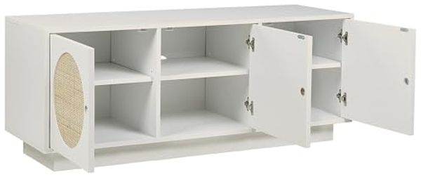 Sideboard mit 3 Türen UYUNI 40 cm Weiß Bild 5