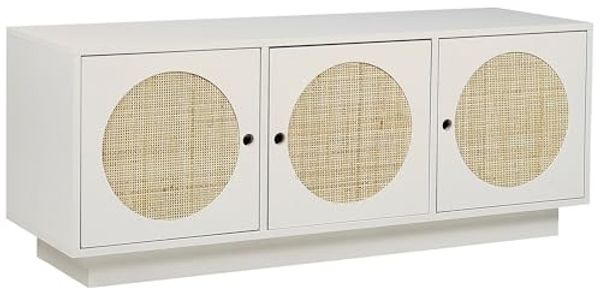 Sideboard mit 3 Türen UYUNI 40 cm Weiß