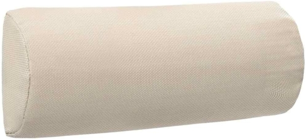 vidaXL Kopfstütze für Liegestuhl Cremeweiß 40 x 7,5 x 15 cm Textilene 47933