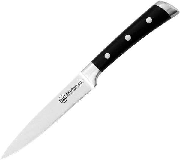 Carl Schmidt Sohn Universalküchenmesser HERNE, 13 cm, Edelstahl rostfrei, mit ergonomischem Griff und Messerkropf