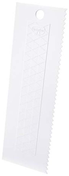 Dr. Oetker - Tortenglätter Extra Hoch 27cm (1666) Torten- Spatel Kamm Dekoration