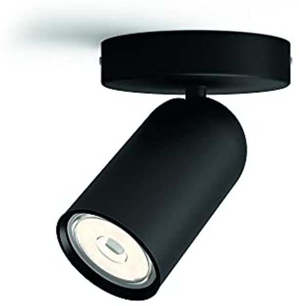 Philips PONGEE single spot black 1xNW