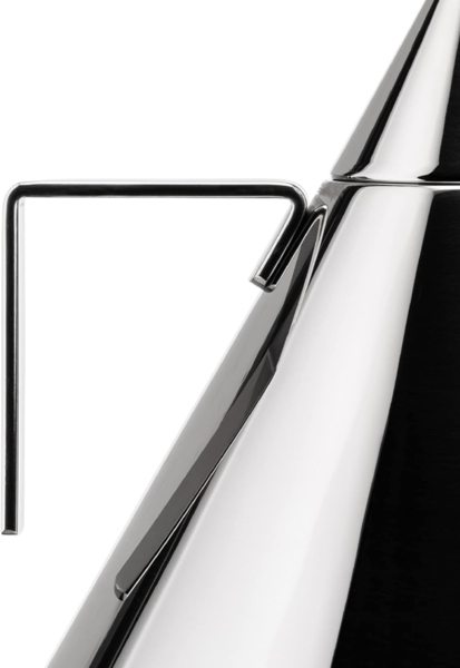 Alessi Il Conico 90017 - Design Wasserkocher mit Griff, Edelstahl, 2 lt Bild 4