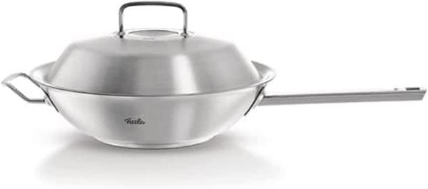 Fissler original-profi collection Stielwok mit Metalldeckel 30 cm Ø Höhe 8,5 cm