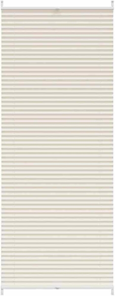 Plissee Faltrollo Rollo Plisseerollo 70x200cm Creme 240632