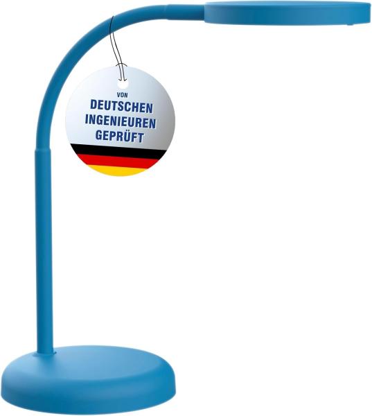 MAUL LED-Tischleuchte MAULjoy, Standfuß, atlantic blue