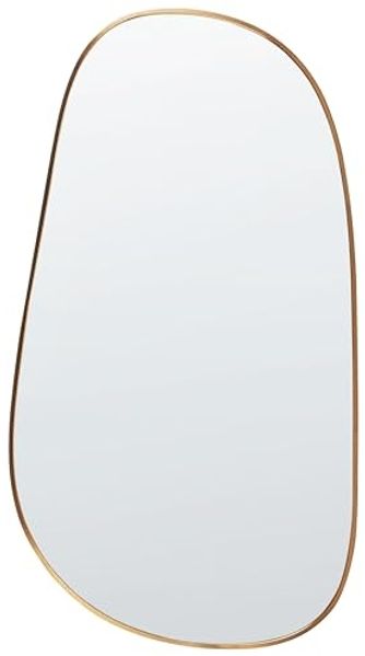 Wandspiegel VERNAIS 60 cm 110 cm Metall Gold