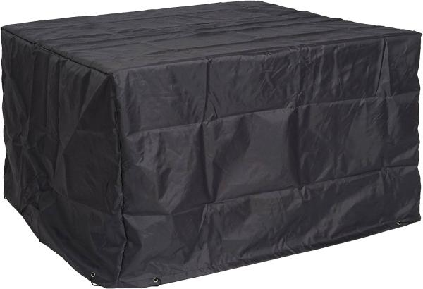 Abdeckhaube HWC-J41, Outdoor Gartenmöbel Garnitur, anthrazit, 75 x 123 x 123 cm