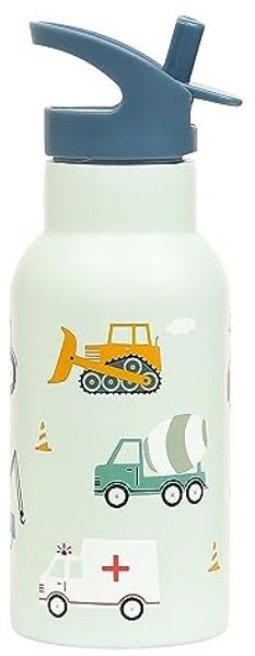 A Little Lovely Company Trinkflasche Edelstahlflasche mit Tiermotiv 350 ml 20 cm hoch