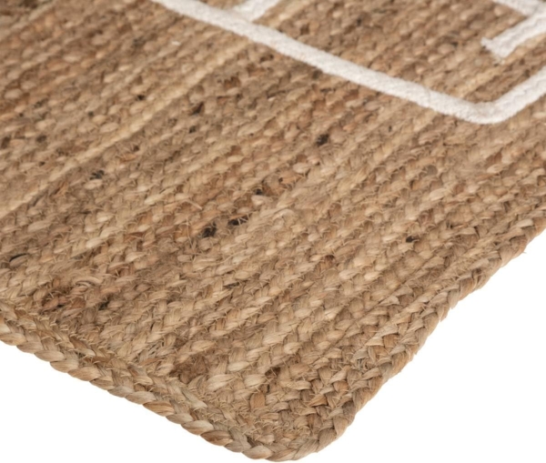 Atmosphera Spielteppich Kinderteppich aus Jute, Hüpfspiel, 80x150 cm Bild 2