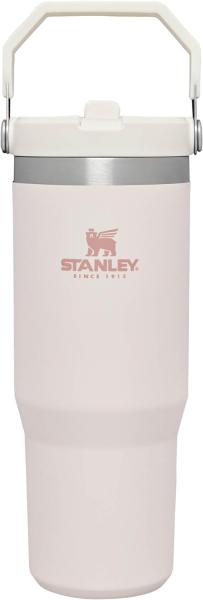 Stanley Isolierbecher The Iceflow Flip Straw Tumbler 0,89l Rose Quartz