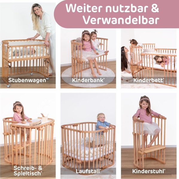 Babybay 'Original' Beistellbett Kernbuche Bild 7