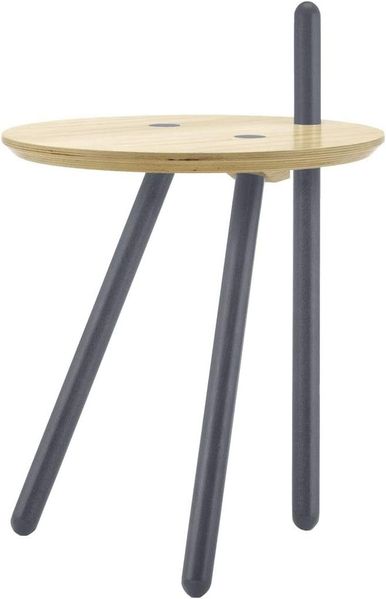 Rolf Benz 'Freistil 196' Couchtisch, Fichte massiv Schichtholz, Ø 45 cm
