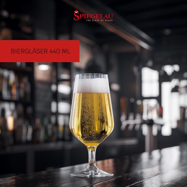 Spiegelau 'LifeStyle' Bierglas 4er Set, Klar, 440 ml Bild 2