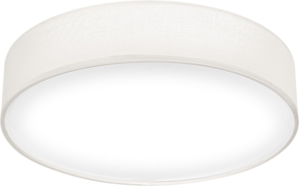 Osram ORBIS PARIS Deckenleuchte 480mm, beige, 3XE27-Sockel, kann mit smarter Lampe bestückt werden, hochwertiges, modernes Design, mit Stoffschirm, geeignet für Innenräume, rund, IP20 Schutzklasse Bild 4
