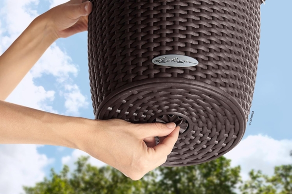 LECHUZA NIDO Cottage 28 graphitschwarz 15203 Bild 7