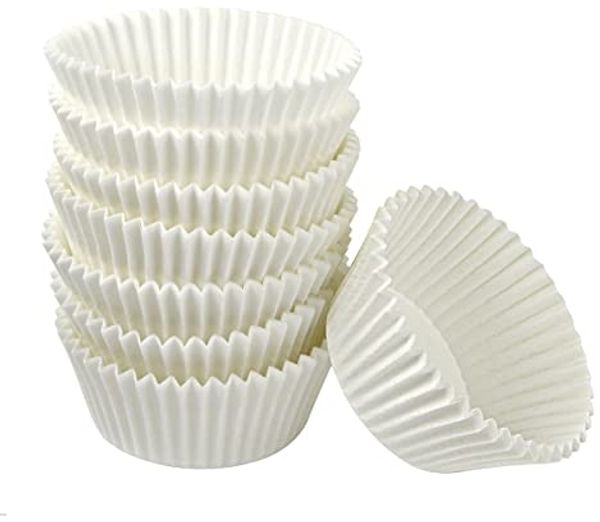 Zenker Muffinform FACKELMANN Muffinförmchen, Papier, 75 St, weiß