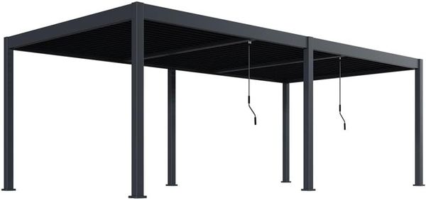 Oasis Pergola 3,6x7,2m, anthrazit, Aluminium