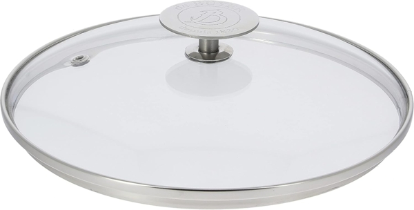 de Buyer - Glasdeckel mit Edelstahlknopf
