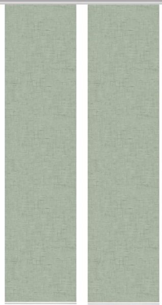 Vision S Schiebegardine 084827 PIVE Schiebegardine, halbtransparent, Bambusoptik, 260x60 cm, (2 St), 100% Polyester