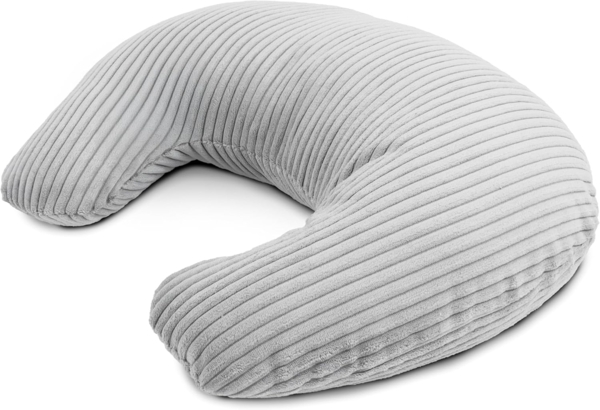 Amilian Stillkissen - Lagerungskissen - Schwangerschaftskissen mit Füllung und Bezug, Stillmond - Stillhörnchen - pregnancy pillow, für Mütter und Babys