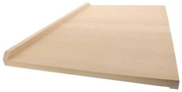 Gravidus Backbrett Backbrett zwei 2 cm Anschlagleisten Teigbrett Schneidebrett