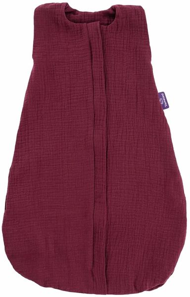 Träumeland Sommerschlafsack LIEBMICH Baumwollmusselin beerenrot Größe 60