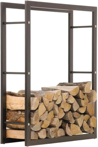 Kaminholzständer Keri 25 x 80 x 150 (Farbe: schwarz-matt) Bild 2