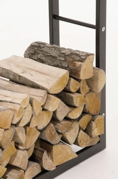 Kaminholzständer Keri 25 x 80 x 150 (Farbe: schwarz-matt) Bild 6