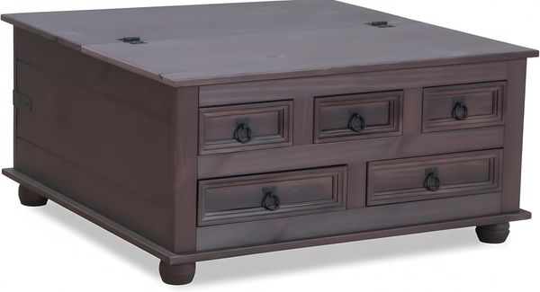 Wohnzimmertisch Couchtisch Truhentisch Holz New Mexico massiv Kiefer kolonial
