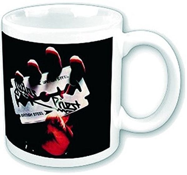 empireposter Judas Priest British Steel Keramik Tasse Mug Becher Ø8,5 H9,5 cm