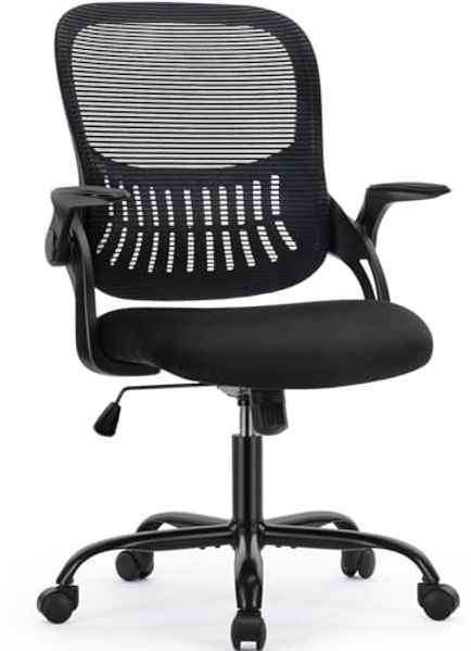 DUMOS Bürostuhl, Nylon, Schwarz, Modern