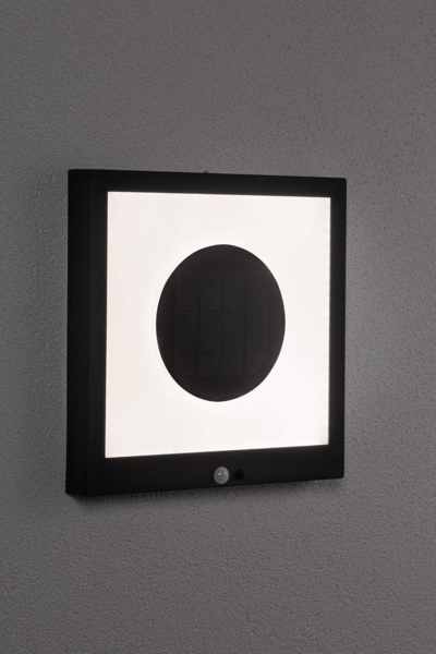 Paulmann No. 94263 Solar Panel Taija 300x300 mm 3000K mit Bewegungsmelder Anthrazit Bild 9