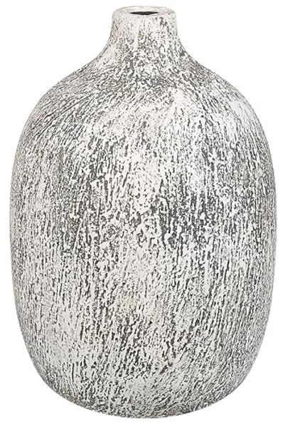 Blumenvase VIGO Keramik 36 cm Grau