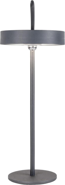 näve Außen-Tischleuchte ELLA, Memoryfunktion, LED fest integriert, Warmweiß, Dimmbar, Schirm magnetisch und leuchtend abnehmbar, Memoryfunktion