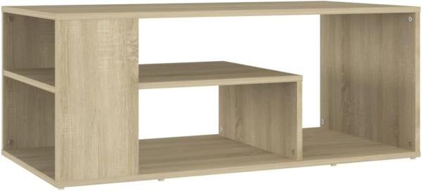 vidaXL Couchtisch Sonoma-Eiche 100x50x40 cm Holzwerkstoff 806924