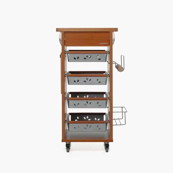 Foppapedretti Bistrot Servierwagen, Walnuss Bild 2