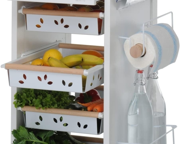 Foppapedretti Bistrot Servierwagen, Walnuss Bild 7