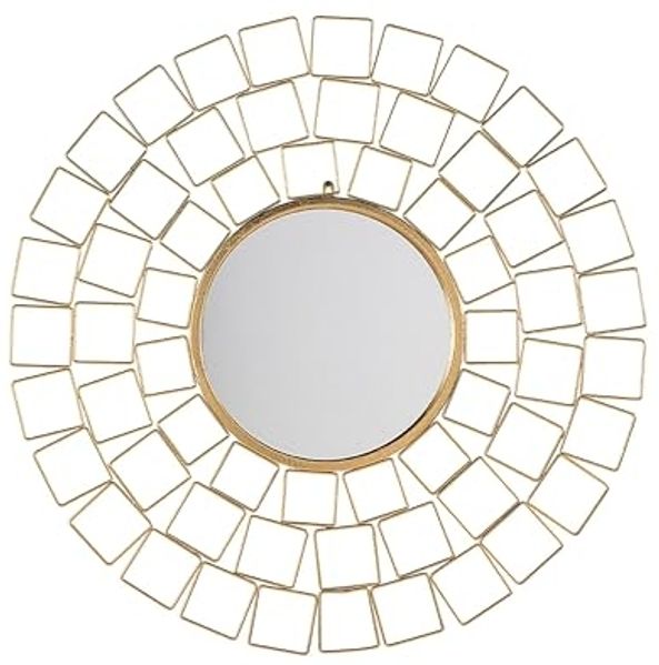 Wandspiegel gold rund ø90 cm LABRIT