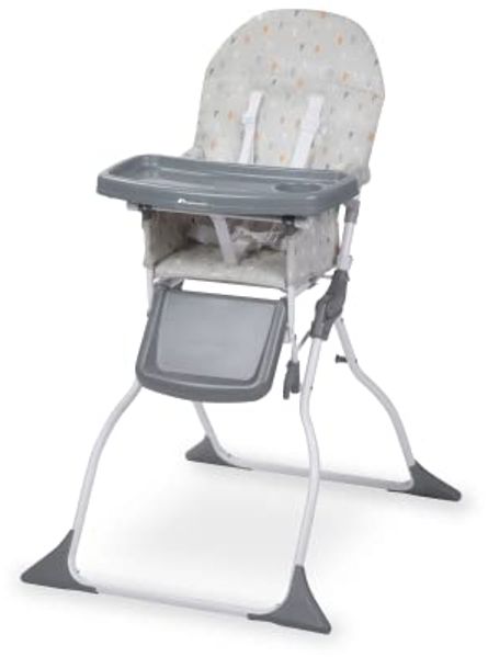 Bebeconfort Keeny Hochstuhl, Easy Transport Hochstuhl, 6 Monate bis 3 Jahre, bis 15 kg, Warm Grey