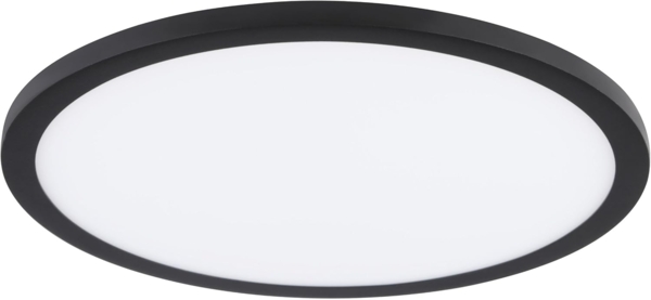 Eglo 98867 Einbauleuchte FUEVA FLEX rund schwarz H:2,5 Ø:22,5cm 3000K