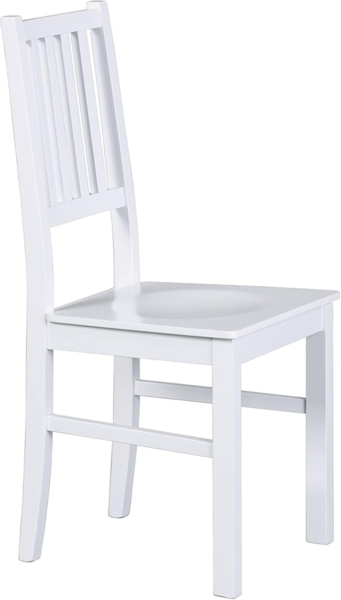 2er Set Stuhl WESTERLAND 7.1 Buche Massivholz weiß lackiert