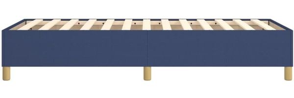 vidaXL Boxspringbettgestell Blau 90x190 cm Stoff 3120927 Bild 7