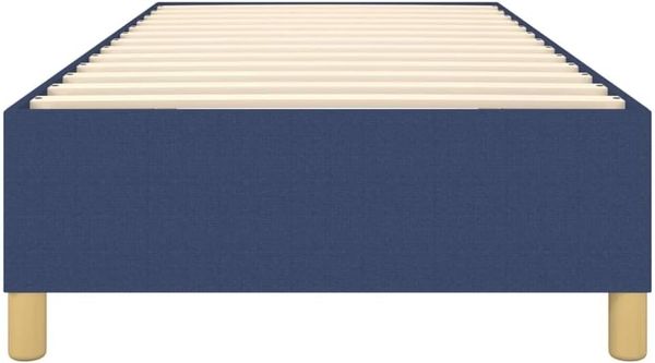 vidaXL Boxspringbettgestell Blau 90x190 cm Stoff 3120927 Bild 6