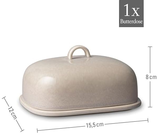 like. by Villeroy & Boch Perlemor Home Butterdose 15,5 x 12 x 8 cm Bild 4